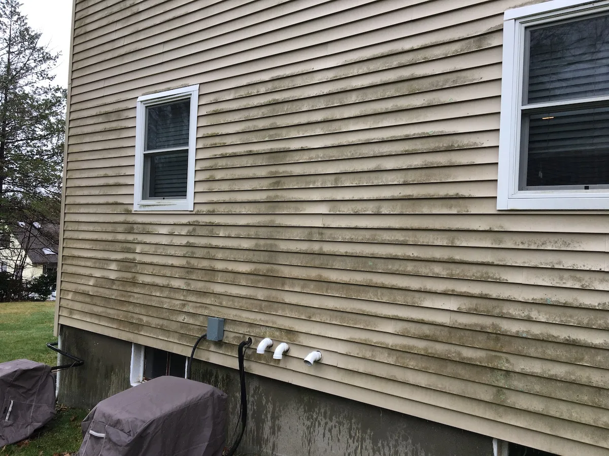 Before House Washing in Worcester County, MA — Pro Pressure Washing
